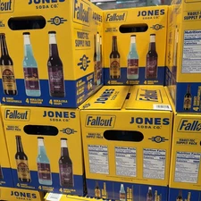 Jones Soda Fallout Vault-Tec Supply Pack 12-Bottle Case Limited Edition Sealed