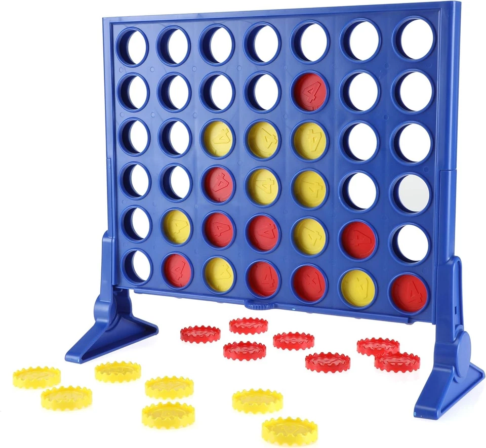 Hasbro Connect 4 Classic Game | 4-in-a-Row Strategy Board Game for Kids & Family - Image 2 of 4