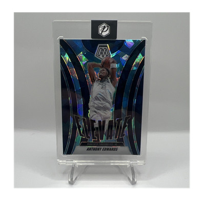 Panini Mosaic Elevate Anthony Edwards #3 Ice Mosaic Prizm /125 Timberwolves