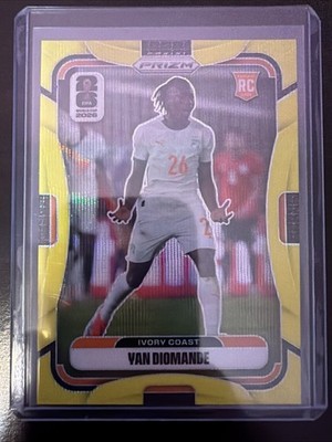 2026 Panini Prizm FIFA World Cup- Yan Diomande RC Yellow /180