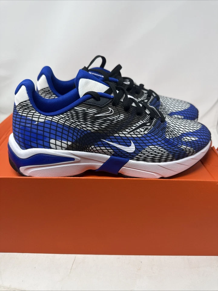 NIKE Ghoswift Running Shoe, Size 8.5, Men’s, BLUE / WHITE / BLACK BQ5108-102 - Image 4 of 4