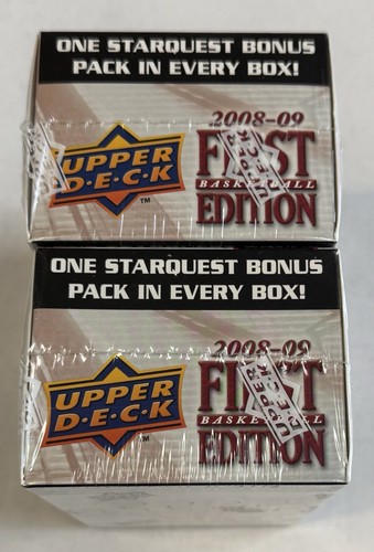 2008/09 Upper Deck First Edition Basketball Factory Sealed Retail Box StarQuest - Picture 5 of 6
