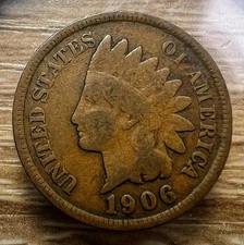 1906 Indian Head Cent - Actual Coin Shown - Free Shipping & Tracking INV#5