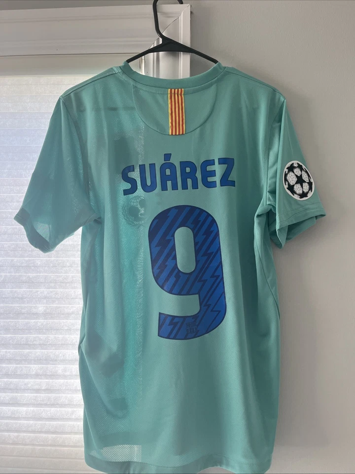 Футболка Nike FC Barcelona Луиса Суареса 2010/2011 выездной комплект размер M - Изображение 2 из 4