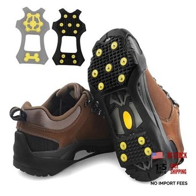 Ice Cleats for Shoes and Boots, Walk Traction Medium (5.5-8.5 Men / 7-10 Women)