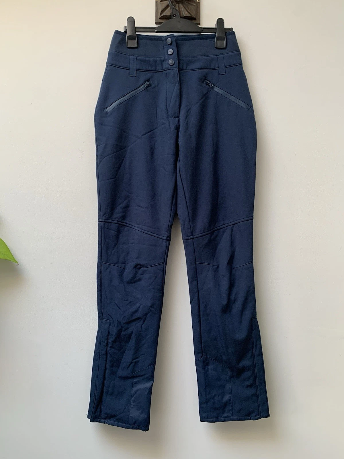 Mountain Warehouse Avalanche High Waist Ski Pants Trousers 6 Recco Navy Women's