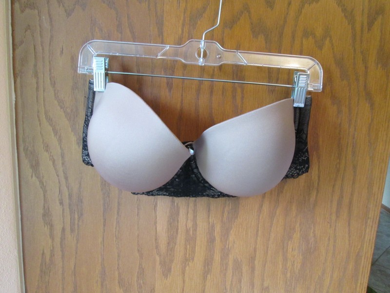 Torrid Brown Black Lace Underwire Multiway Strapless Bra 42D