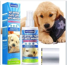 Bitter Apple Spray for Dogs: 120ML Natural Alcohol-Free Bitter Spray for Dogs to