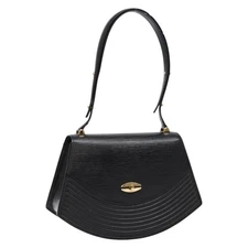 LOUIS VUITTON Epi Tilsitt Shoulder Bag Black M52482 LV Auth yk18938
