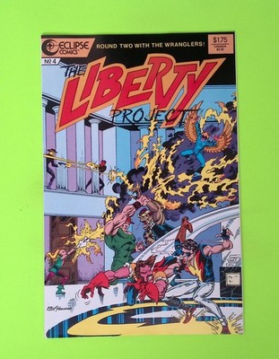 The Liberty Project #4 1987 Eclipse Comics High Grade Comic Book X43-287