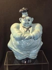Red Wing Pottery Blue Chef Pierre Ceramic Cookie Jar Figurine Pre-owned.
