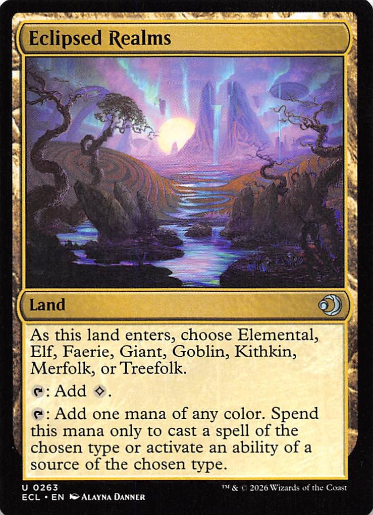Eclipsed Realms 263 Lorwyn Eclipsed Magic the Gathering