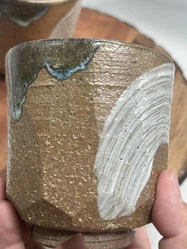 Hagi Yakiware Tea Cup - Thumbnail 4