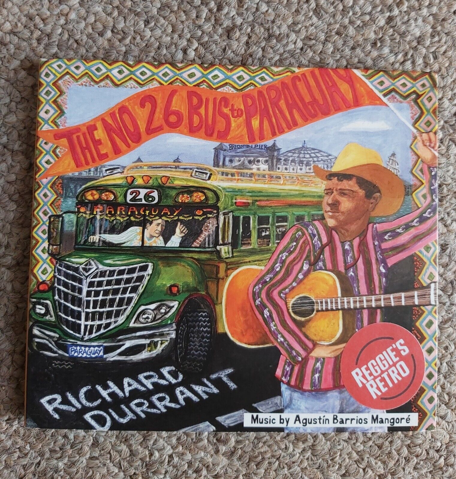 RICHARD DURRANT THE NO 26 BUS TO PARAGUAY  CD EXCELLENT CONDITION