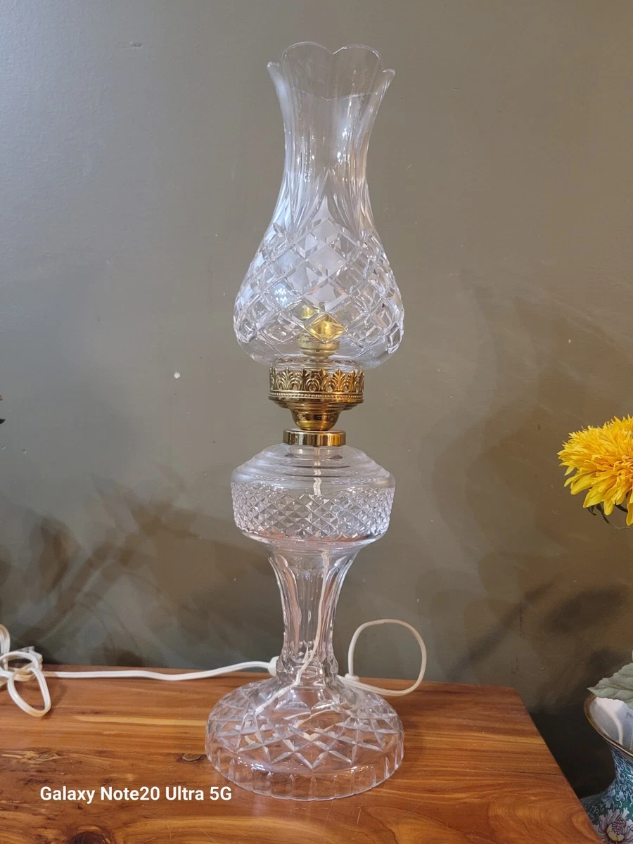 Crystal hurricane cheap lamp electric