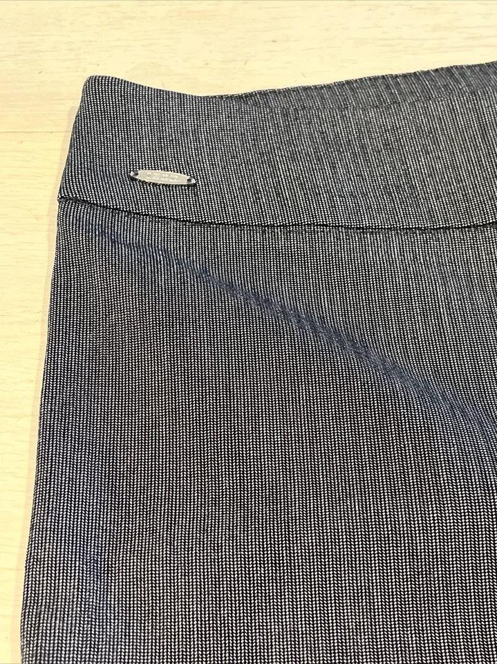 Izod Mujer Cintura Elástica Elástica Pantalones Gris y Blanco XL Cómodo Favorecedor Foto 3 de 4