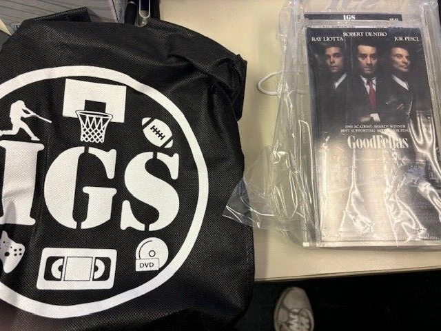 1991 "GoodFellas" VHS, IGS Graded 8.5, Watermark/Seal 8.5 MINT -- RARE Foto 3 de 4