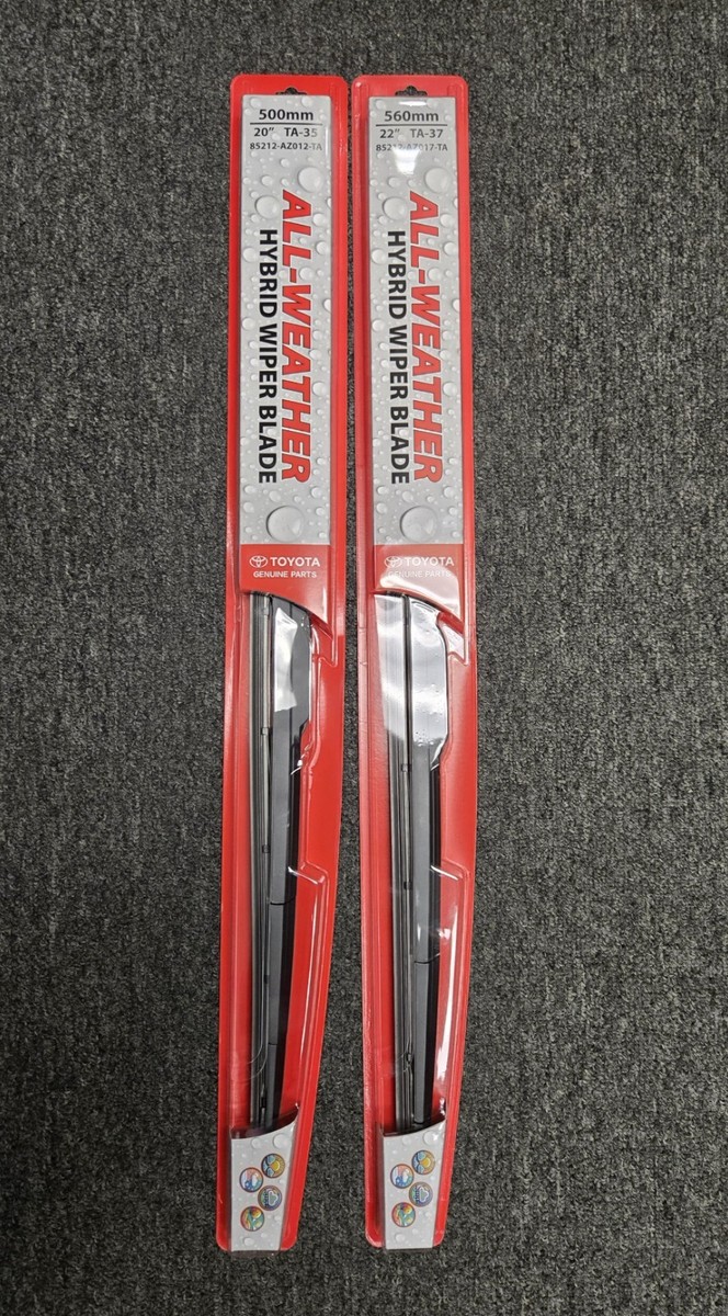 2016-2023 Toyota Tacoma Front Wiper Blade Set Genuine Toyota