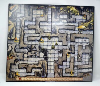 TSR Dragon Strike Replacement Board Vintage RPG Tabletop Game 
