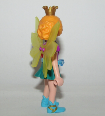 Playmobil Magic Fairy Princess w/ crystal yellow peacock wings
