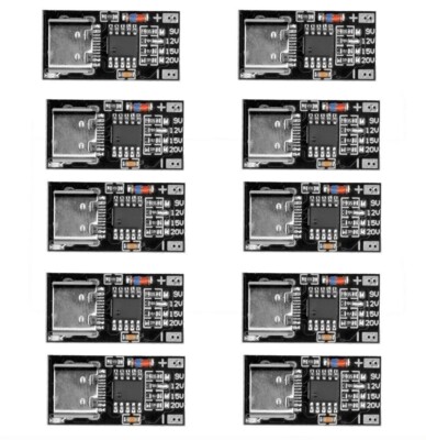 10X Type-C PD/QC Quick Charge Fast Charging Module USB Boost Circuit Board 5A