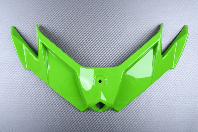 Réduire les turbulences sur Kawasaki Ninja 300 R avec ce spoiler winglet vert