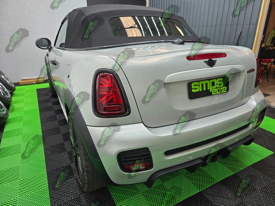 Original Mini R56 Schwarz Glänzend Heck Rücklicht Rand R57 R58 R59 - - Bild 2 von 4