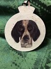 Handpainted German Short-haired Pointer Dog Christmas Ornament