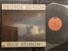 GEORGE BENSON Blue Benson LP 1976 HERBIE HANCOCK Polydor CLARK TERRY Vinyl FUNK
