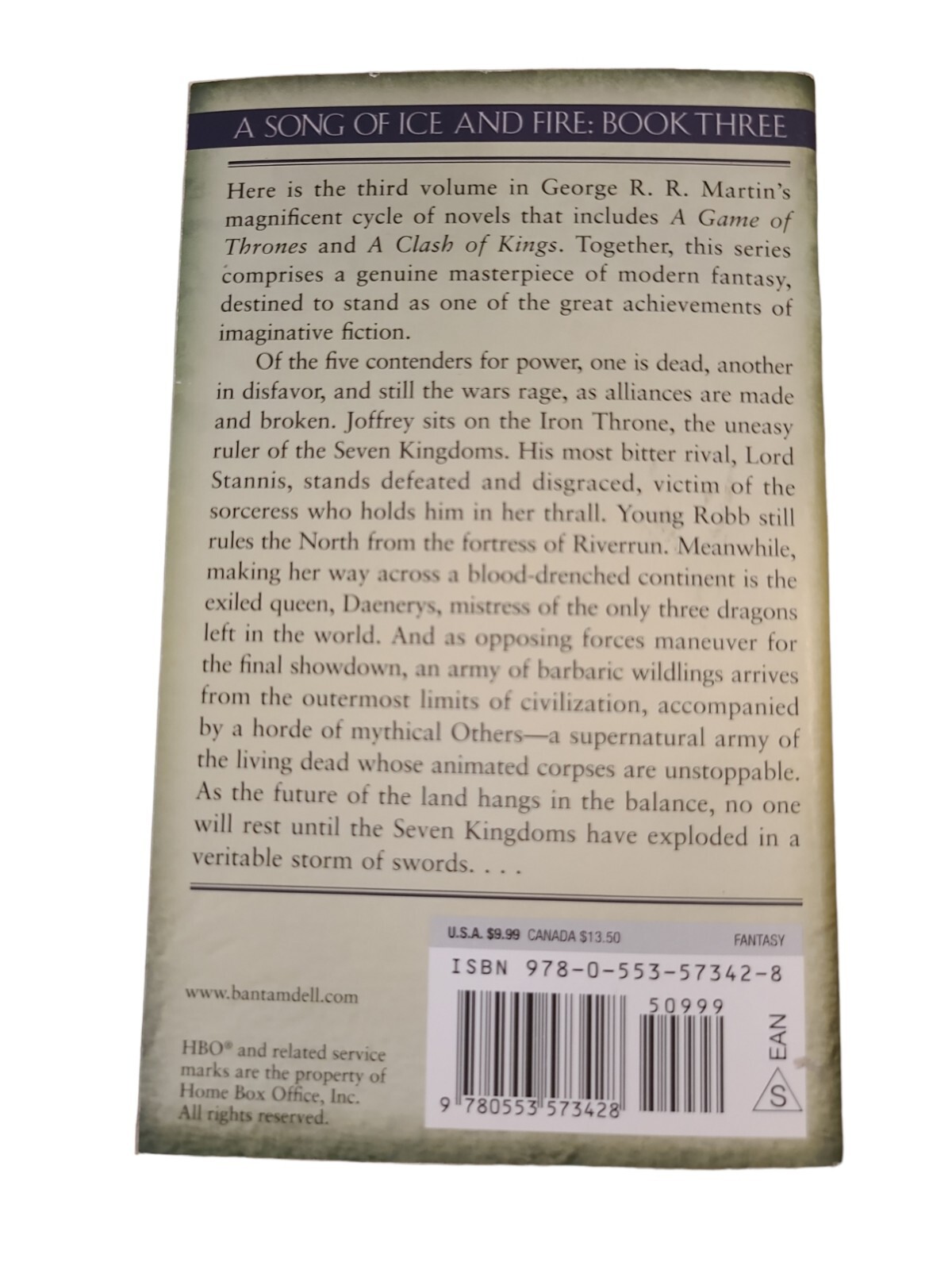 Game of Thrones George R R Martin Book Lot 1-5 Complete Set Paperback ...