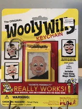 WOOLY WILLY Keychain Keyring classic toy Basic Fun Retired Retro  NEW Sealed