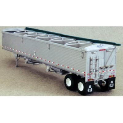 1:87 EM1244 Lonestar Bausatz für 43' Wilson Pacesetter Grain Trailer silber