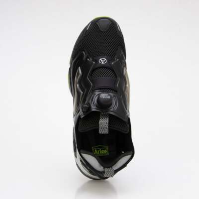 Reebok Aries Instapump Fury 94 Color Black Grey Lime 100208650 Men
