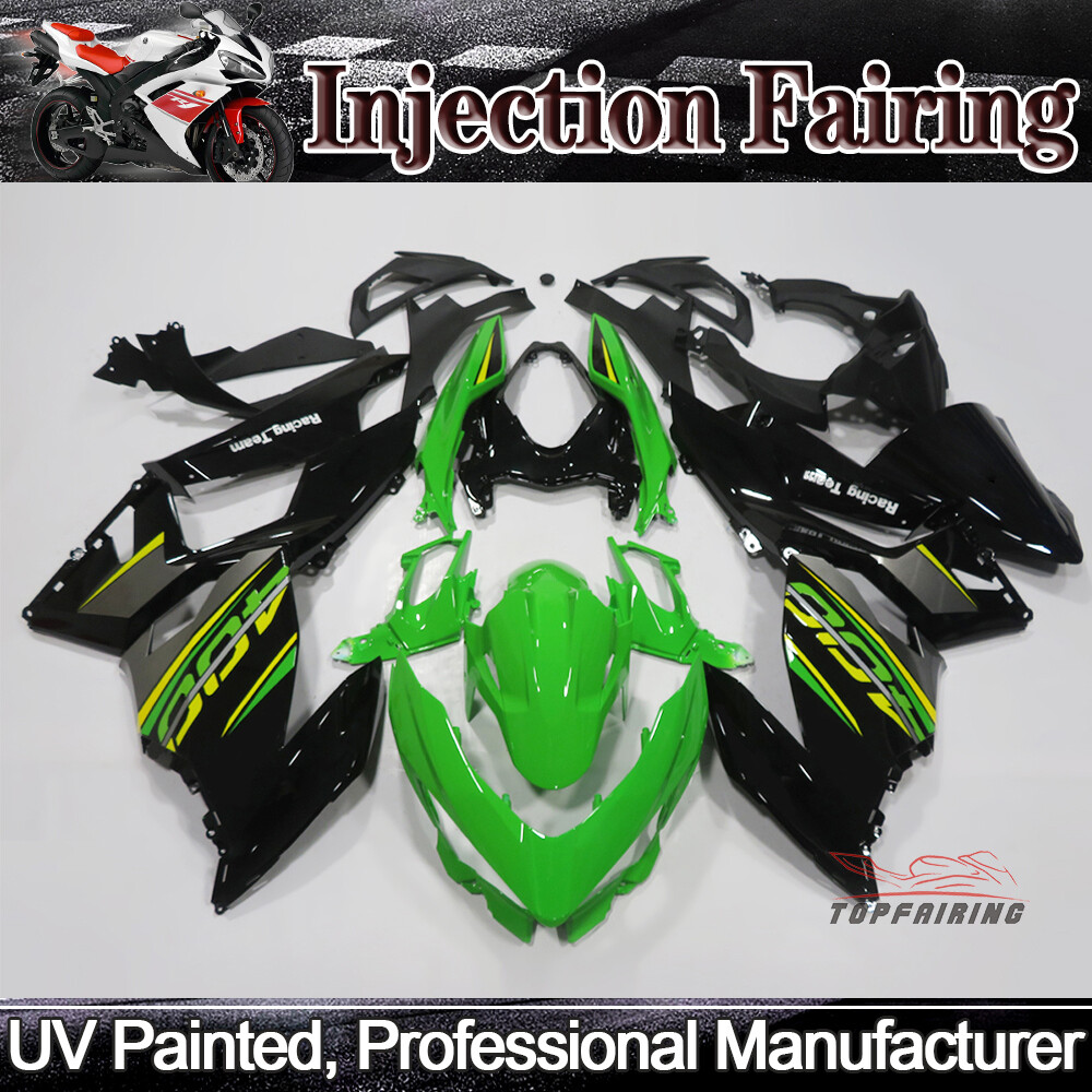 GREEN Fairing Kit +Tank Cover for Kawasaki Ninja 400 2018-23 EX400