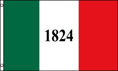 Alamo 1824 Flag 3x5 Texas Texan TX Republic Mexico Mexican Battle ...