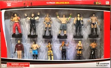 WWE 12-pack Wrestling Figure Stampers John Cena The Rock  ++