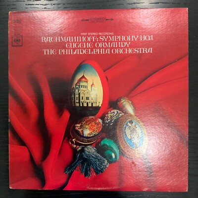  RACHMANINOFF-SYMPHONY NO.1-ORMANDY-ORIGINAL COLUMBIA VINYL-UNBEATABLE PRICES