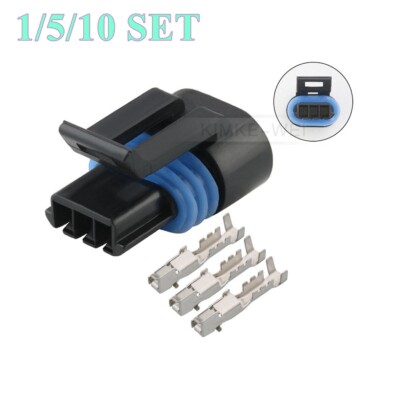 3 Polig GM Delphi Auto Sensor Wasserdicht Versiegelt Steckverbinder Buchse Sets