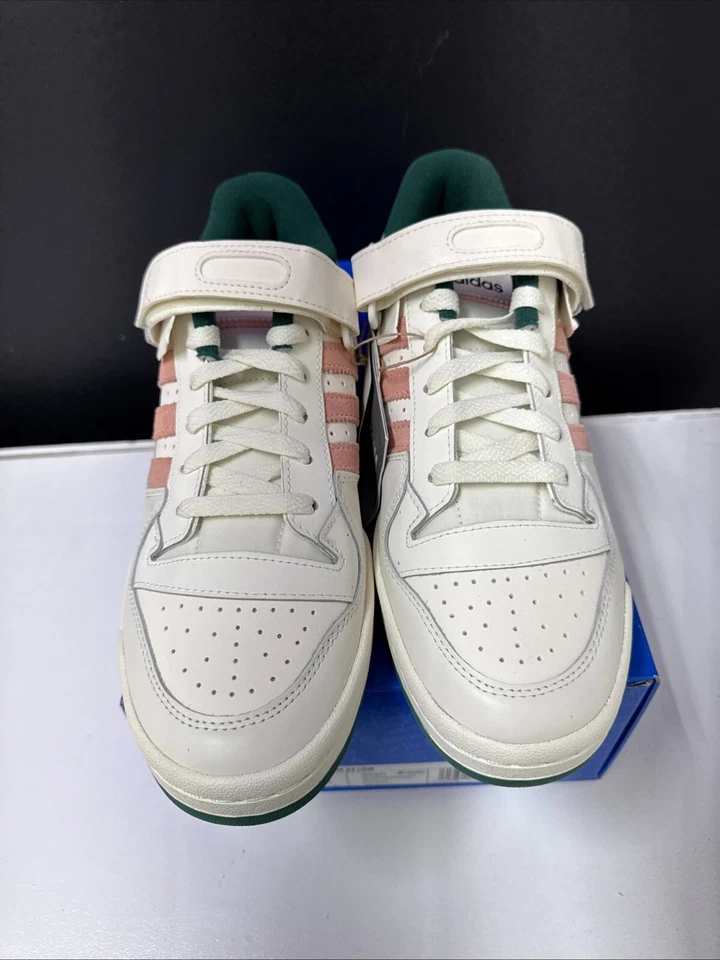 Adidas Forum 84 Low Off White Green Pink - Image 2 of 4
