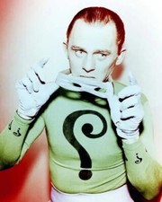 Frank Gorshin Portrait In His Riddler Costume For Batman Tv Series  8x10 PHOTO