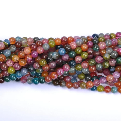 Wholesale Lot Natural Gemstone Round Spacer Loose Beads 4MM 6MM 8MM 10MM 12MM - Picture 10 of 104