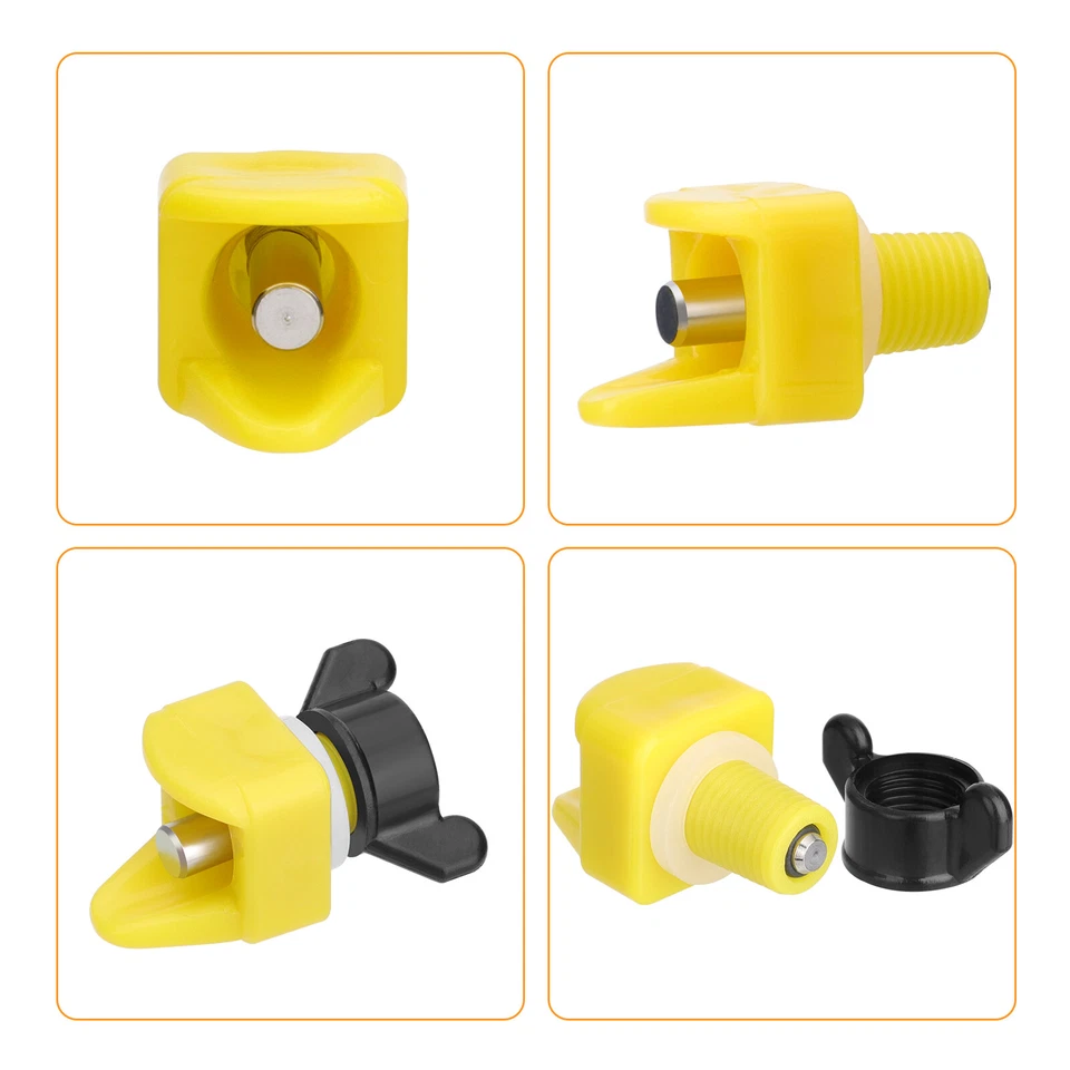 15 автоматических сосков для курицы с сверлом для полива птицы поилка для кур - Изображение 3 из 4