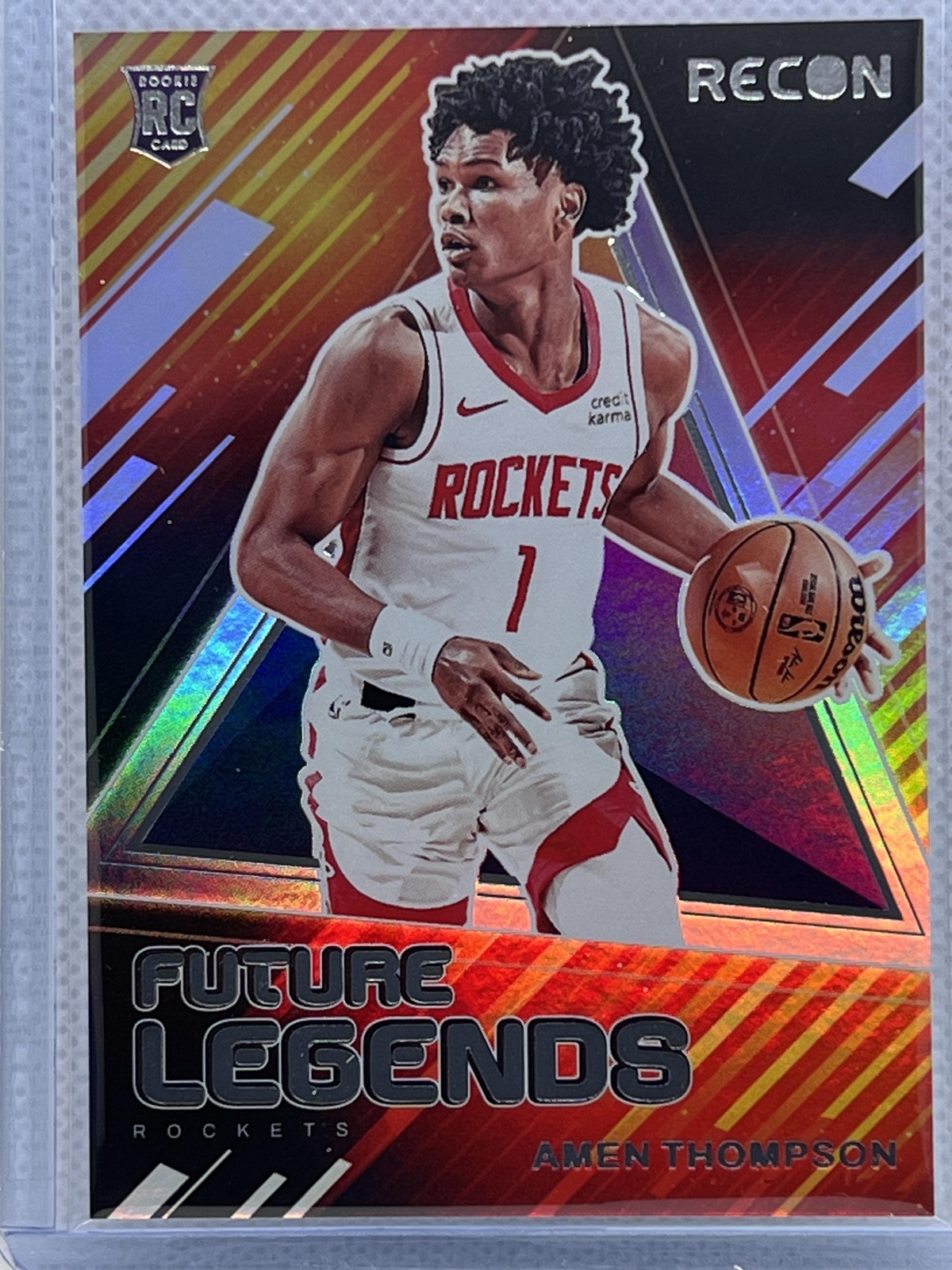 2023-24 Panini Recon #18 Amen Thompson Future Legends