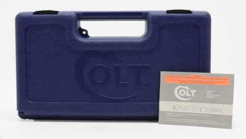 Colt King Cobra Box, OEM Case 1993 Manual, And More! - Picture 2 of 9