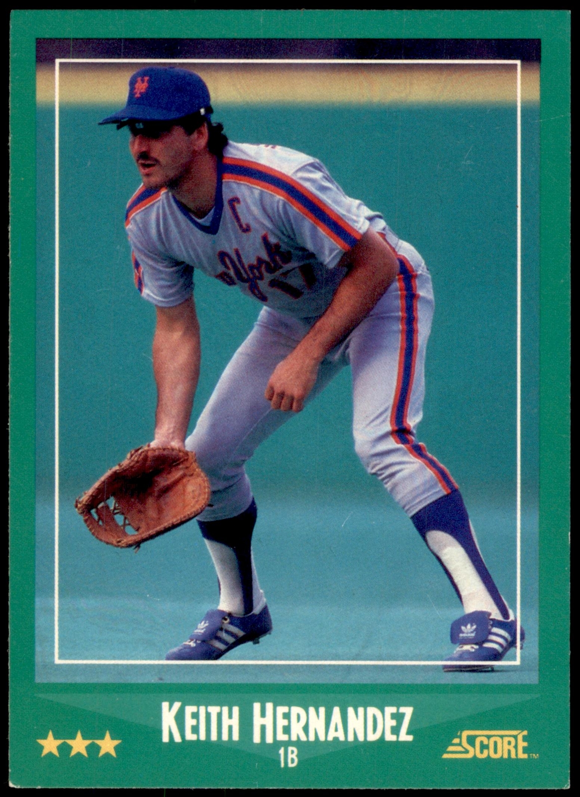 Keith Hernandez #400 1988 Score