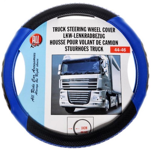 Deluxe Lorry Truck HGV steering wheel cover blue 44 46cm fits Iveco