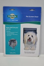 PetSafe Pet Dog Cat Screen Door Small 1-30 lb Easy Install New P1-ZB-11
