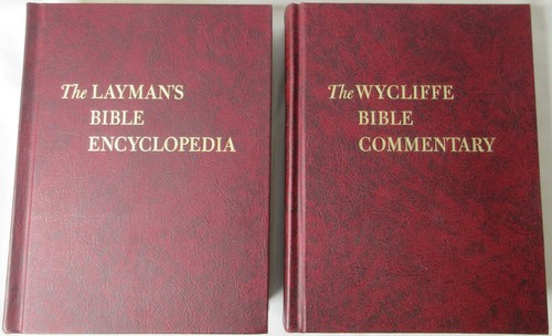(2) Wycliffe Bible Commentary 1968 & Layman's Bible Encyclopedia 1964 Ships Free - Picture 4 of 15