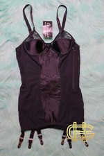 GirdleBound Vintage Style Corsalette Girdle NWT Black 32D