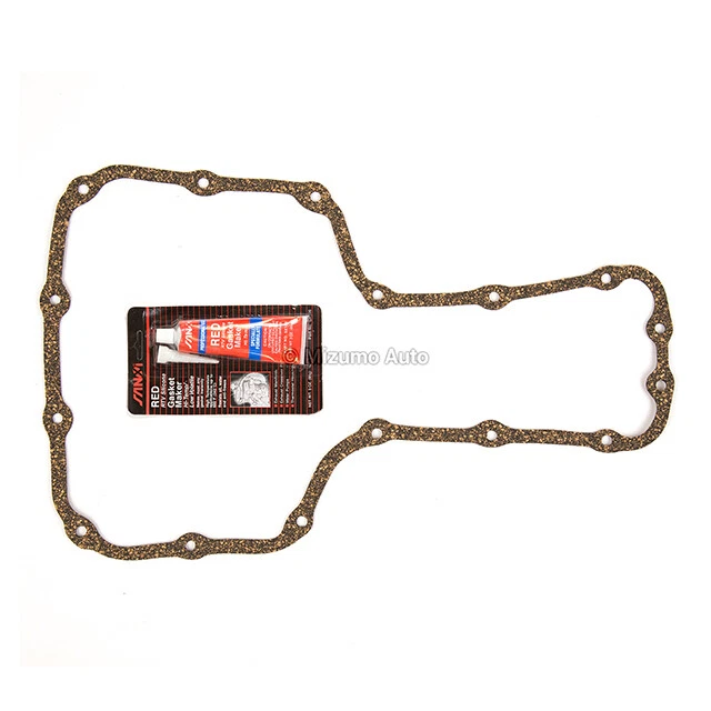 Junta de cárter de aceite apta para 98-08 Pontiac Toyota Celica Corolla Matrix 1.8L 1ZZFE 2ZZGE Foto 2 de 2